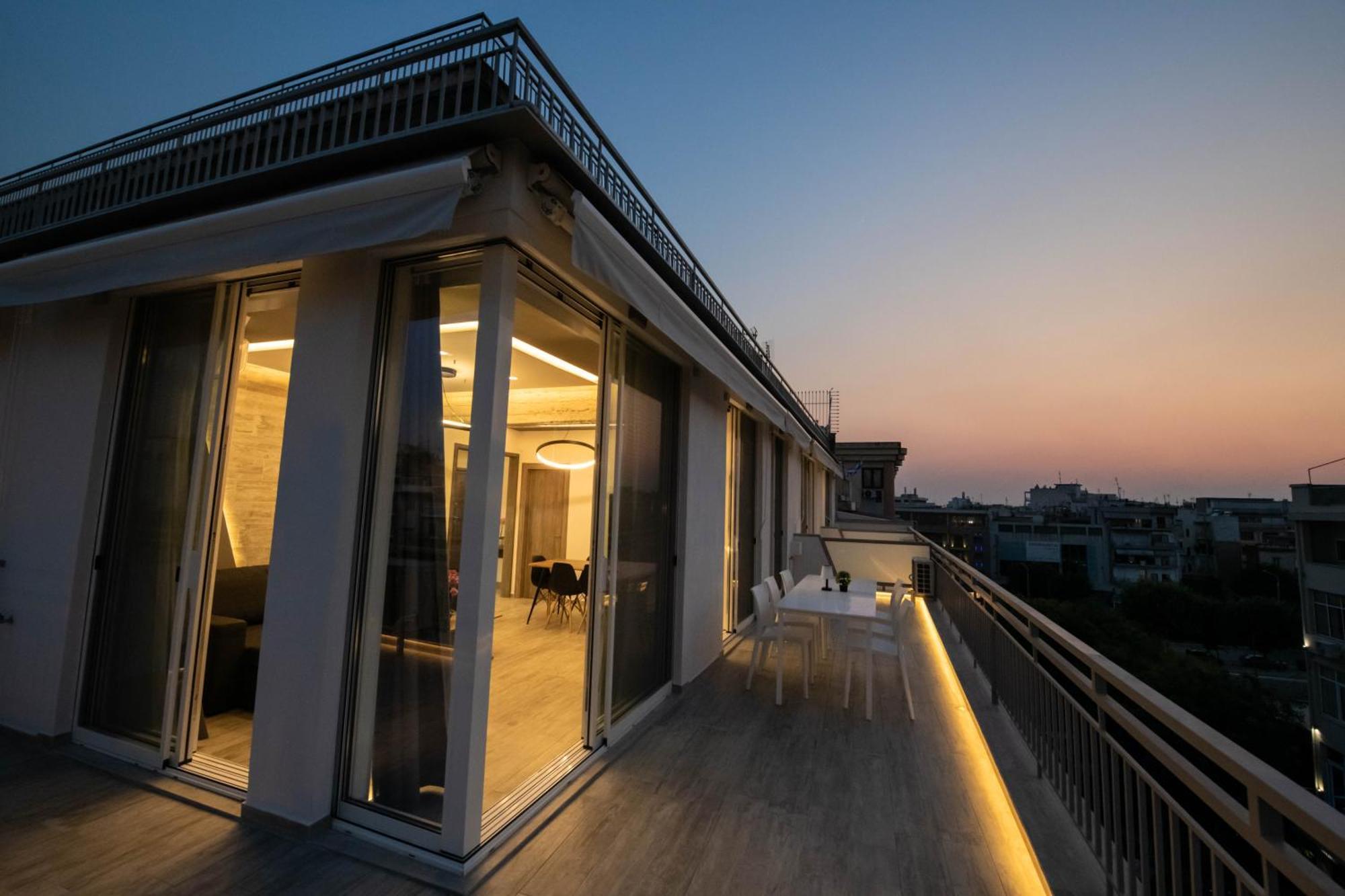 Skia Luxury Living Above The Walls Салоники Экстерьер фото